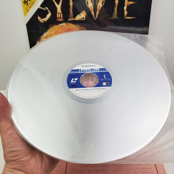 Sylvie Vartan Live From Paris Japanese Obi Laserdisc 1982 Complete w/ Insert - Picture 9 of 12